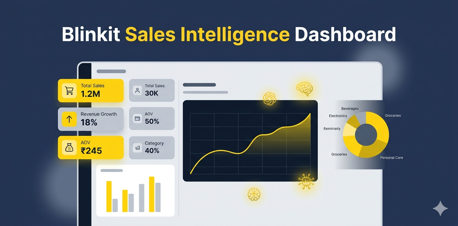 Blinkit Sales Intelligence Dashboard